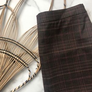 Moschino Cheap and Chic Plaid Pencil Skirt Size 8